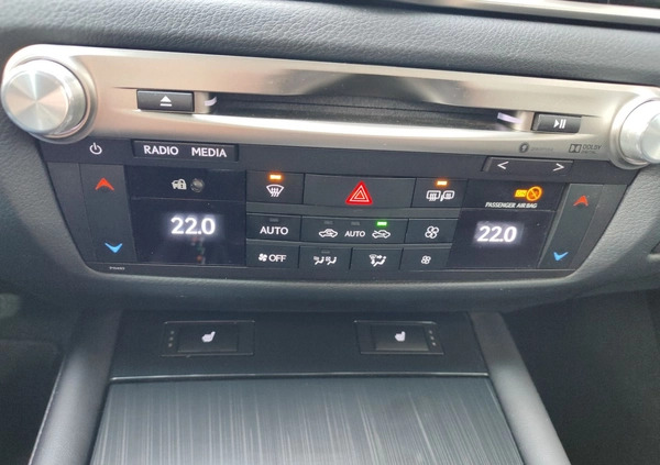 Lexus GS cena 114999 przebieg: 156879, rok produkcji 2018 z Sława małe 436